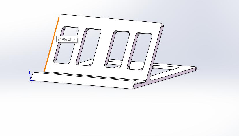 平板支架3D打印模型