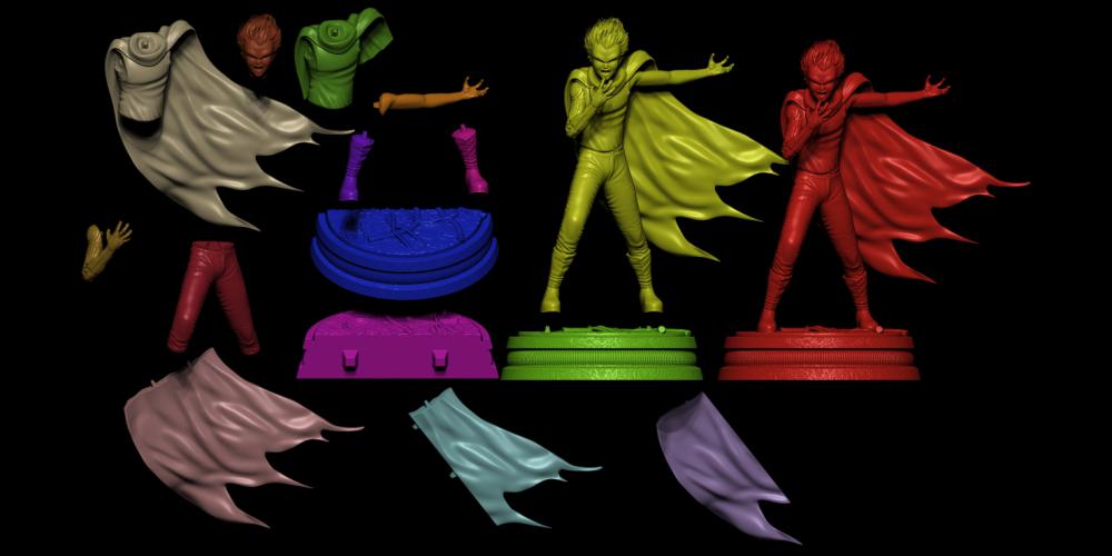 亚基拉 岛铁雄3D打印模型