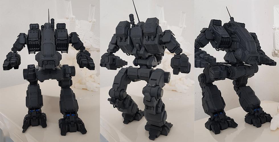 MWO 疯狗机甲3D打印模型