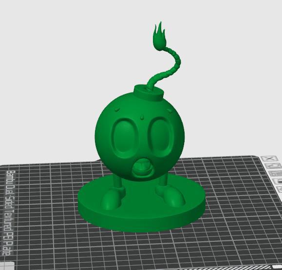 马里奥小炸弹3D打印模型