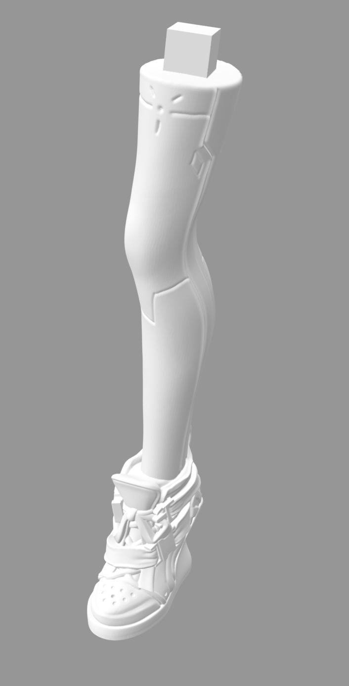 Projekt Melody虚拟主播3D打印模型