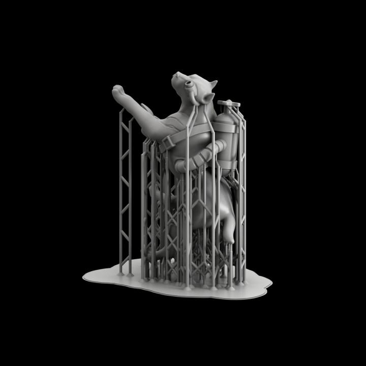 猎犬3D打印模型