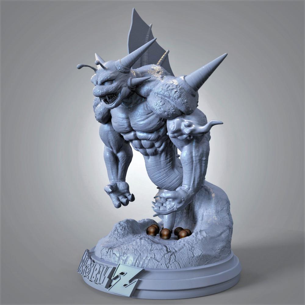 七龙珠 神龙与七龙珠3D打印模型