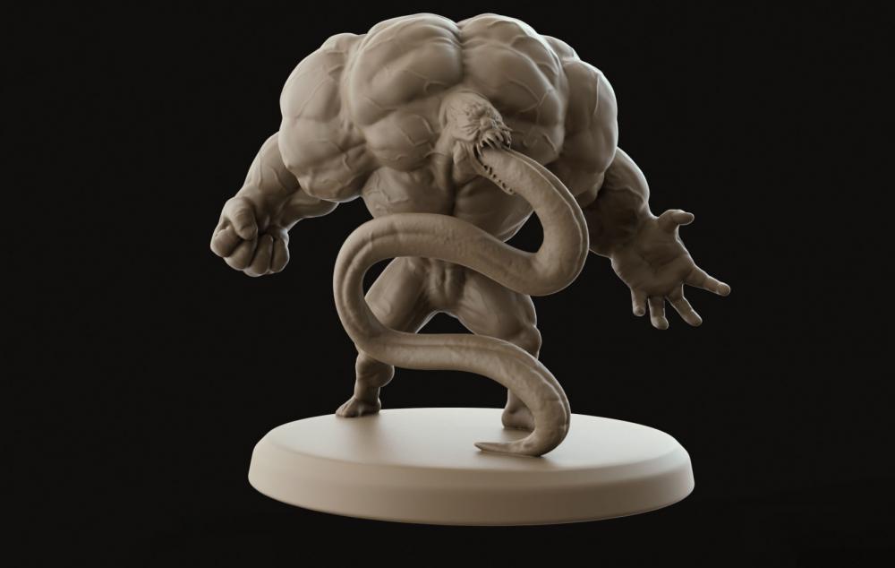毒液3D打印模型