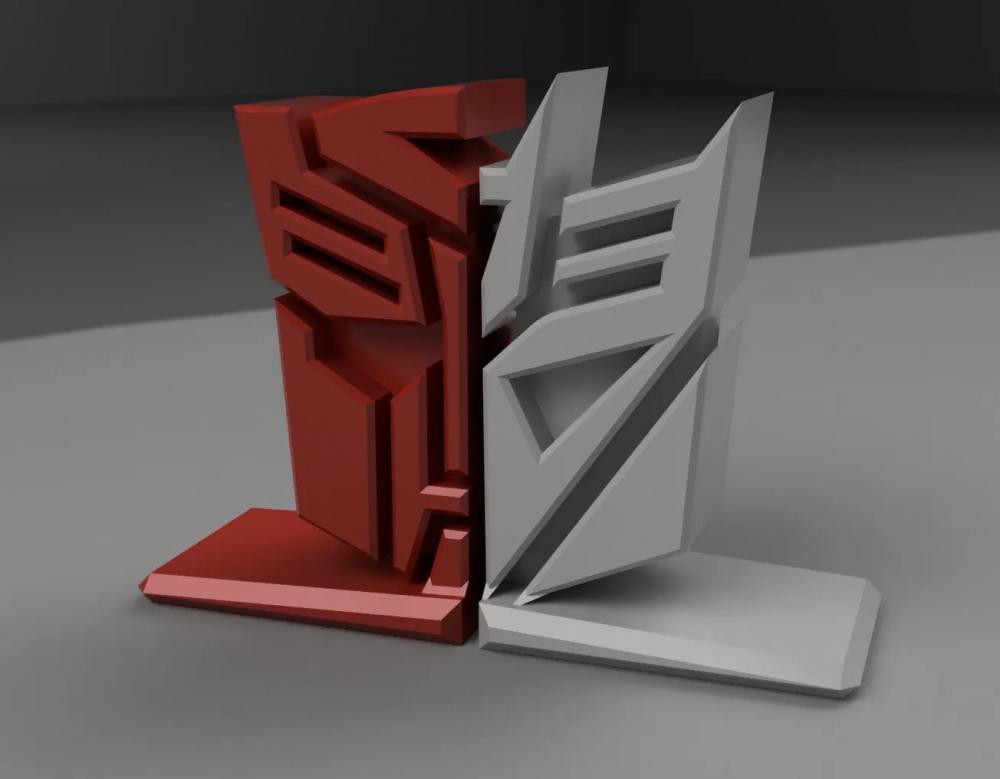 变形金刚 书挡3D打印模型