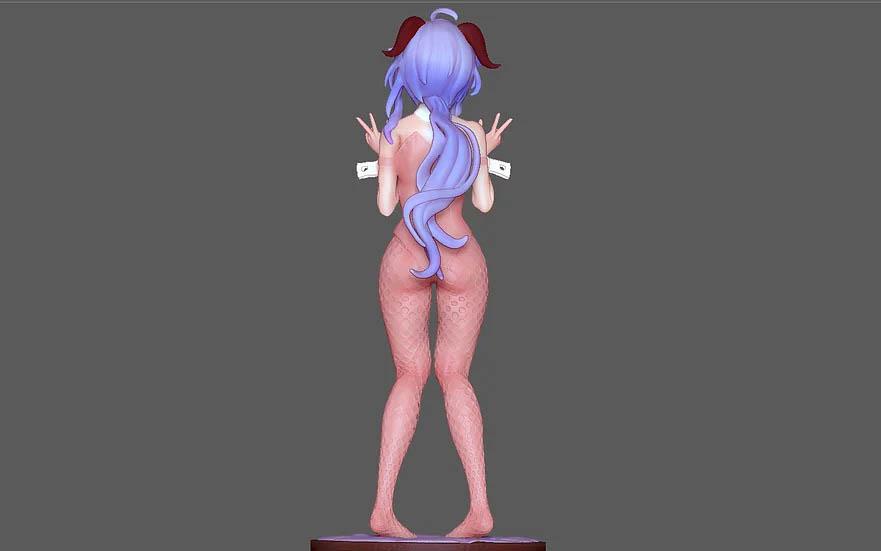 甘雨 兔女郎3D打印模型