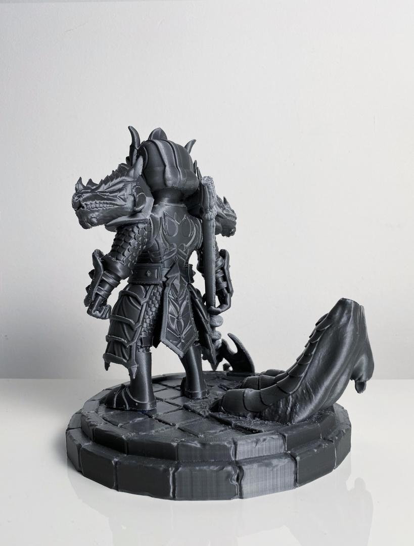 龙骑士3D打印模型