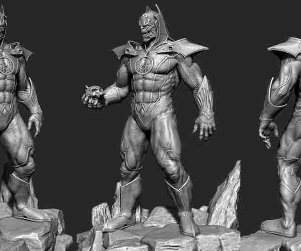 阿托希塔斯 DC漫画 Atrocitus3D打印模型