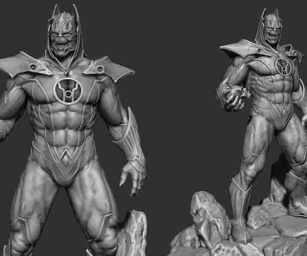 阿托希塔斯 DC漫画 Atrocitus3D打印模型