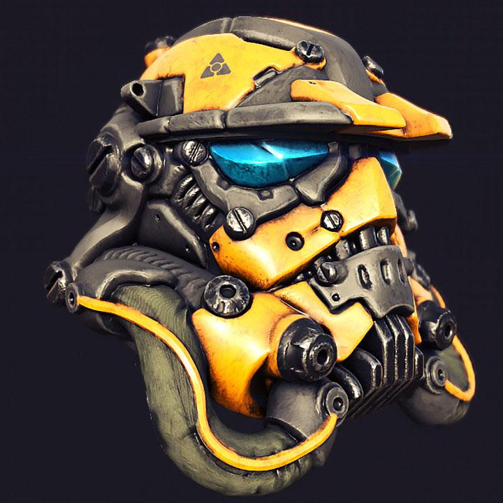 星球大战骑兵头盔四3D打印模型