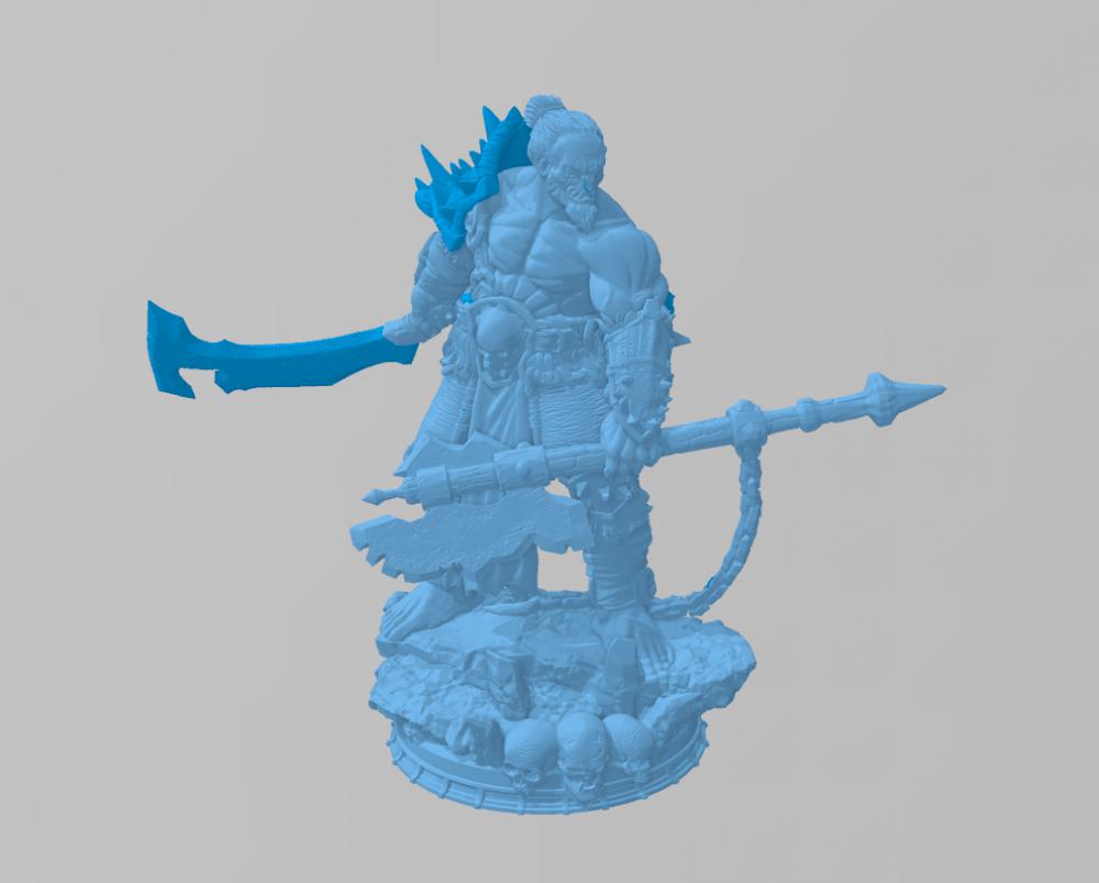 魔兽血槌3D打印模型