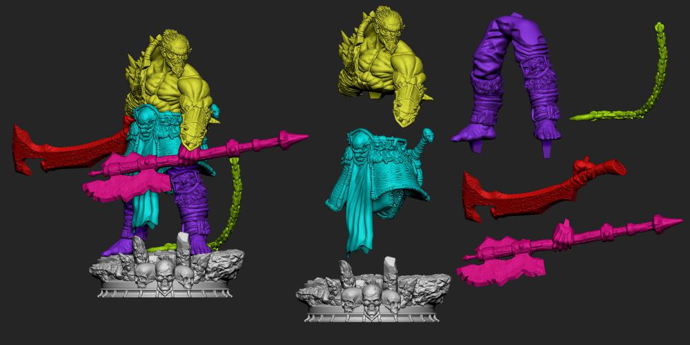 魔兽血槌3D打印模型