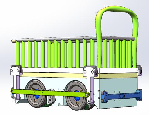 爬楼梯小车3D打印模型