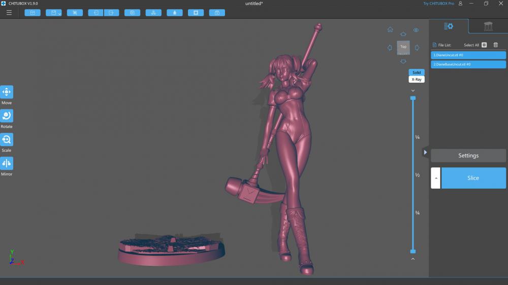 【七大罪】-黛安娜 全身像3D打印模型