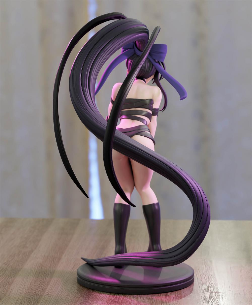 姬岛朱乃 恶魔高校3D打印模型