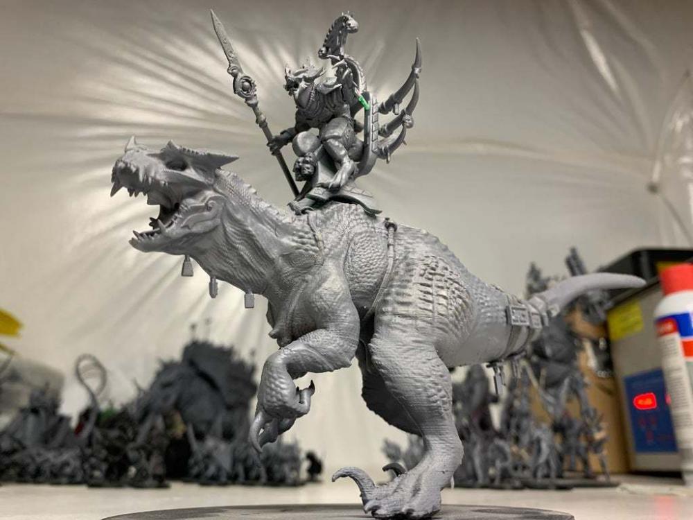 攻城恐龙骑士3D打印模型