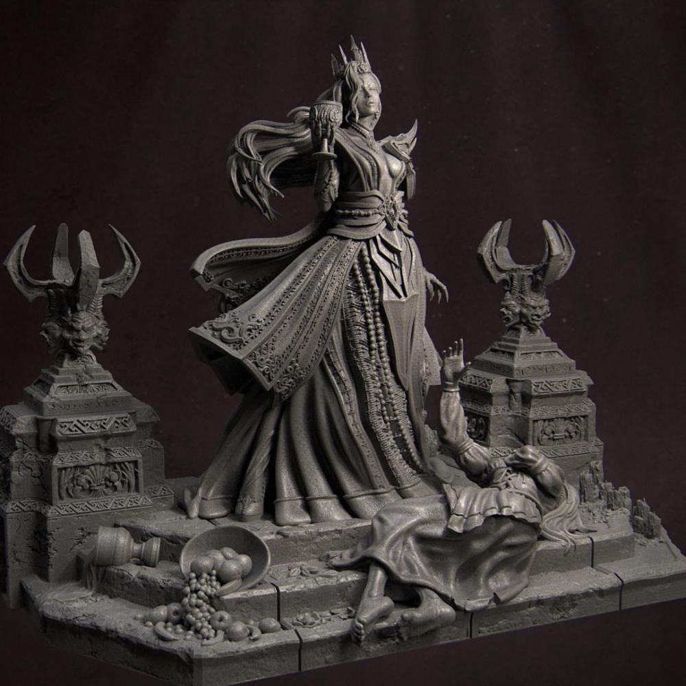 永恒女王3D打印模型