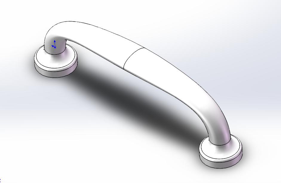 门把手3D打印模型