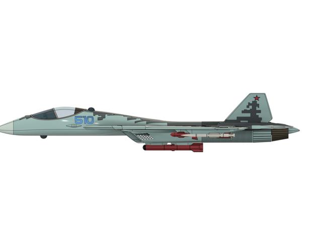 苏霍伊 Su-57战机3D打印模型