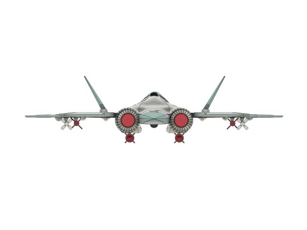 苏霍伊 Su-57战机3D打印模型