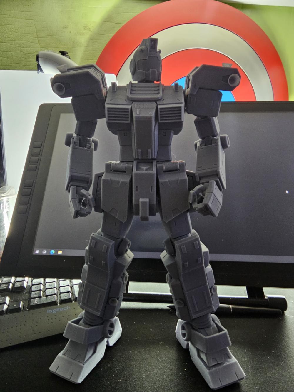 RGM-79吉姆 雷霆版3D打印模型