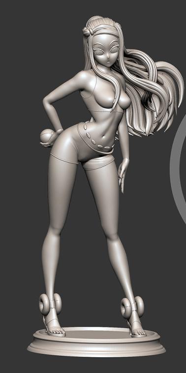 宝可梦剑盾露璃娜3D打印模型