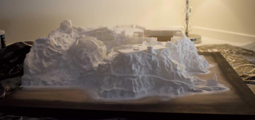霍格沃茨城堡  带地型  分件超多3D打印模型