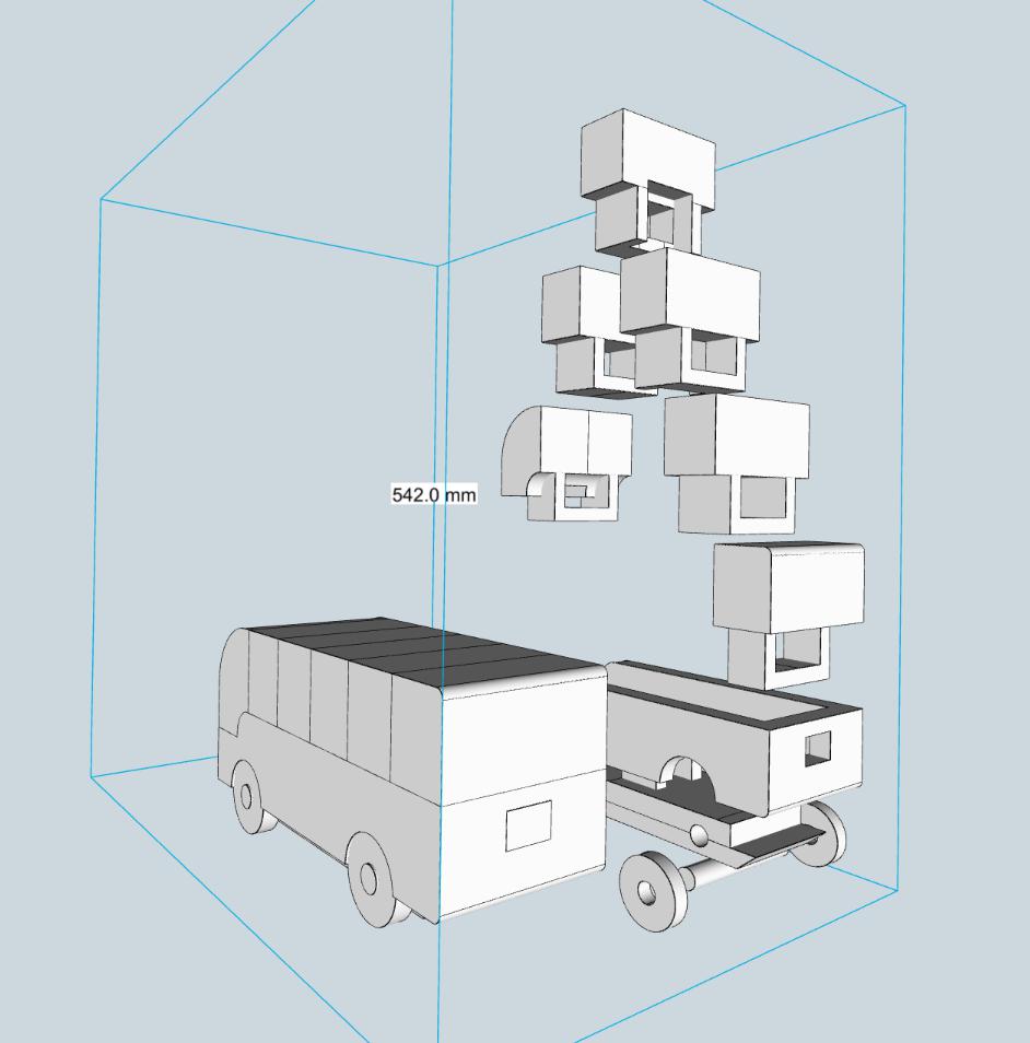 车3D打印模型