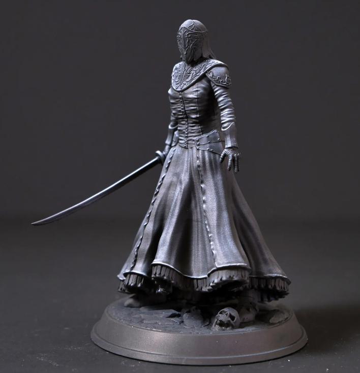 龙多的尤里娅雕像3D打印模型