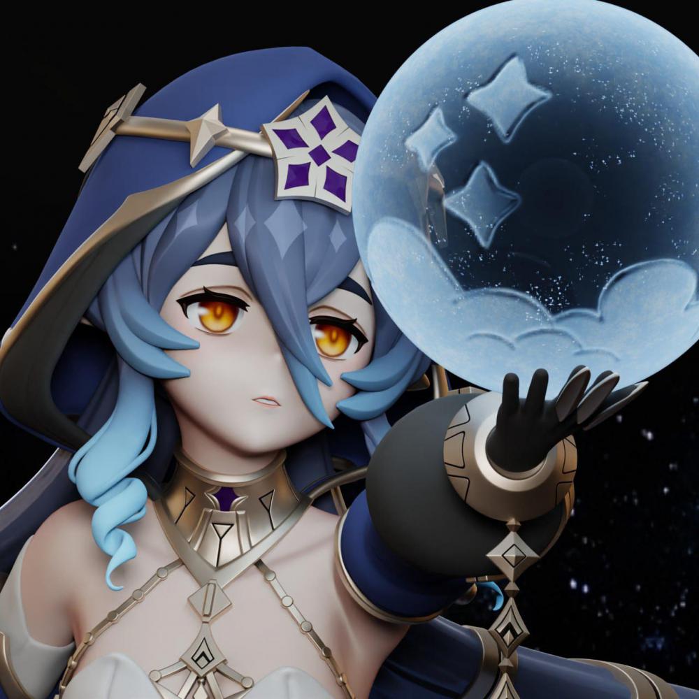 莱依拉 原神3D打印模型