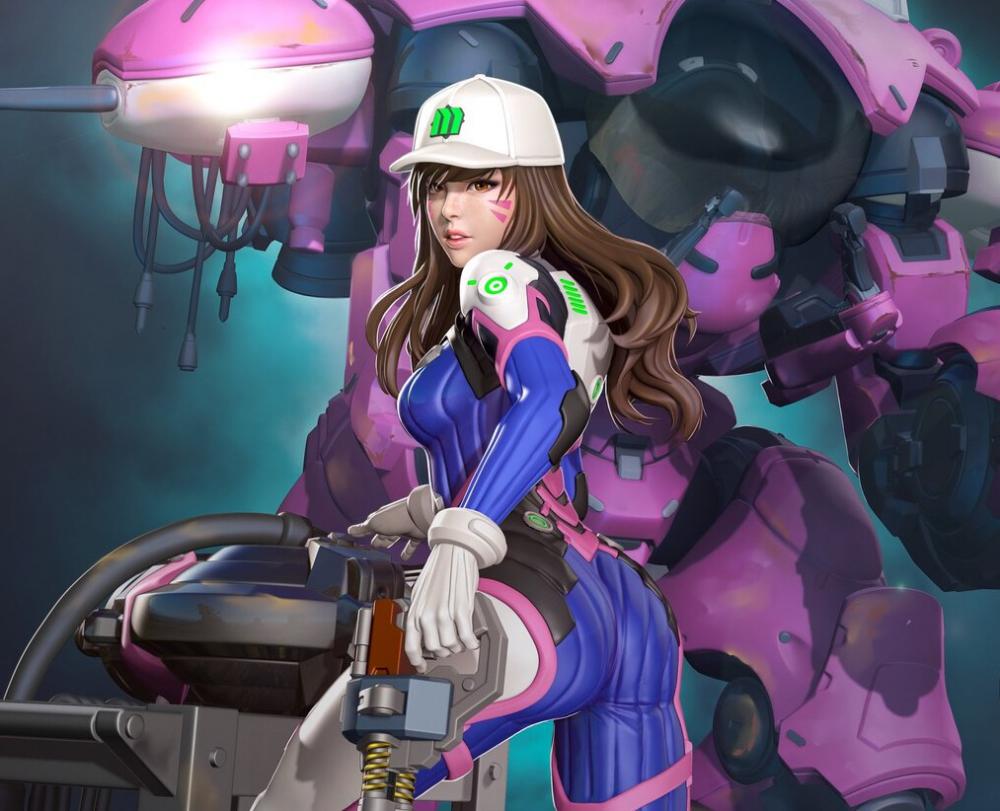 D.Va 宋哈娜3D打印模型