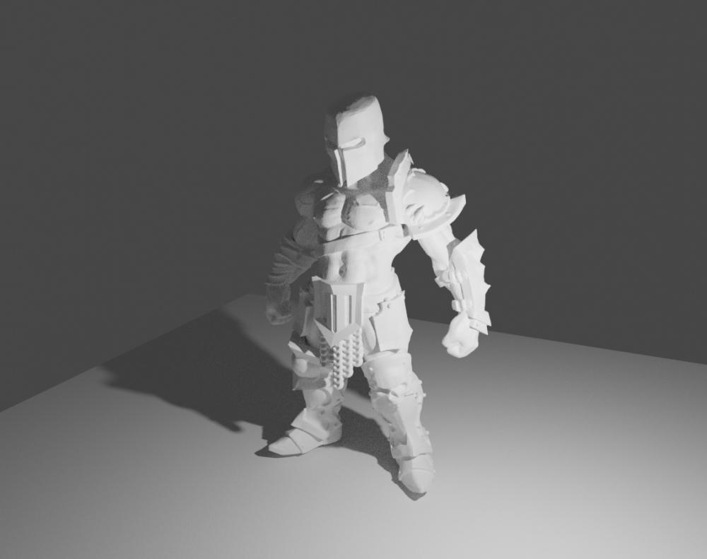 掠夺者乌戈3D打印模型