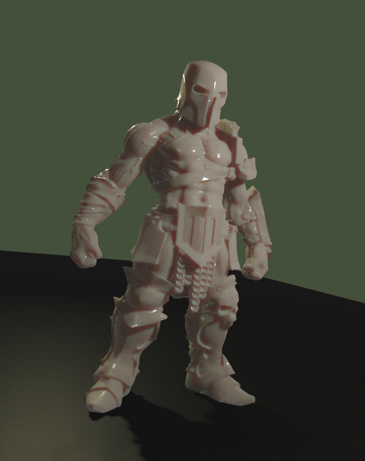 掠夺者乌戈3D打印模型