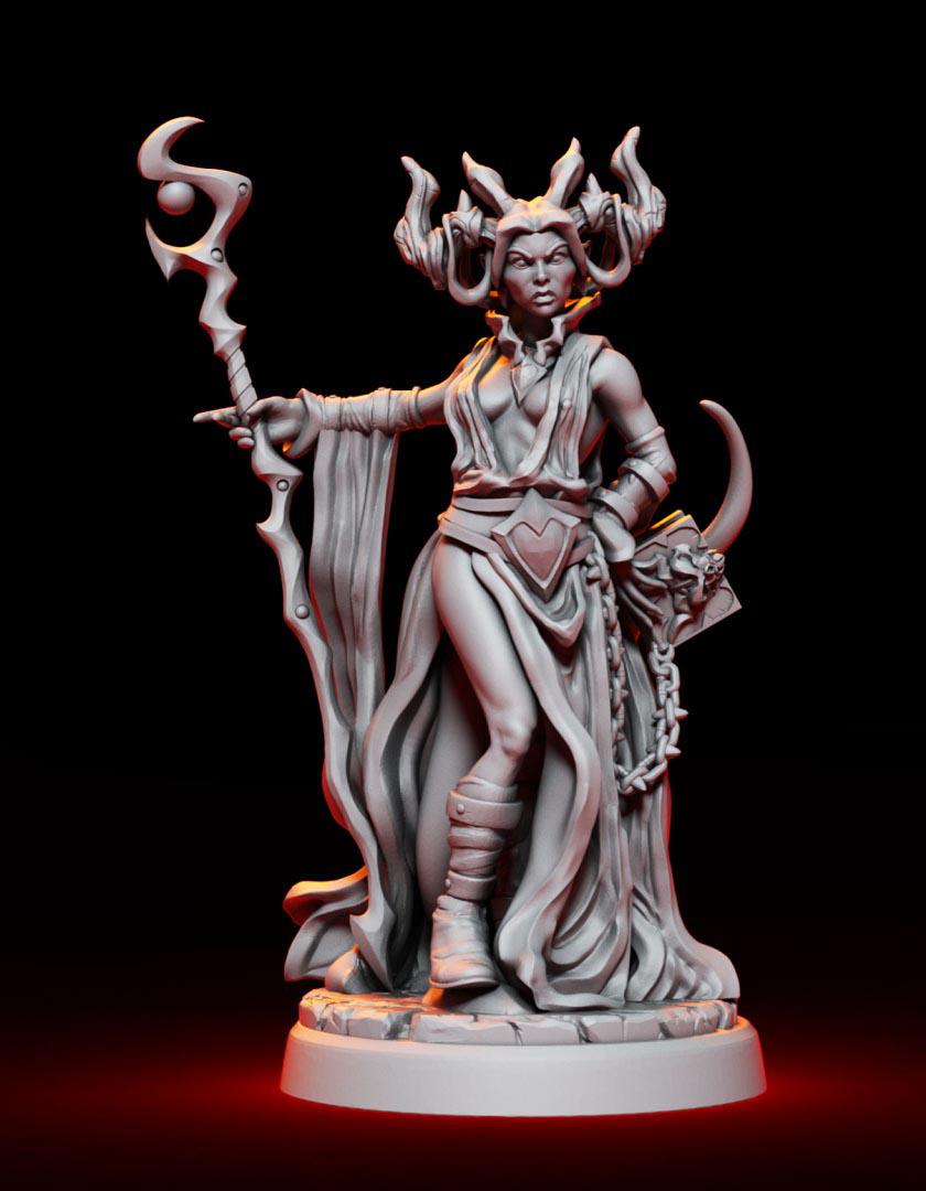 地狱术士3D打印模型