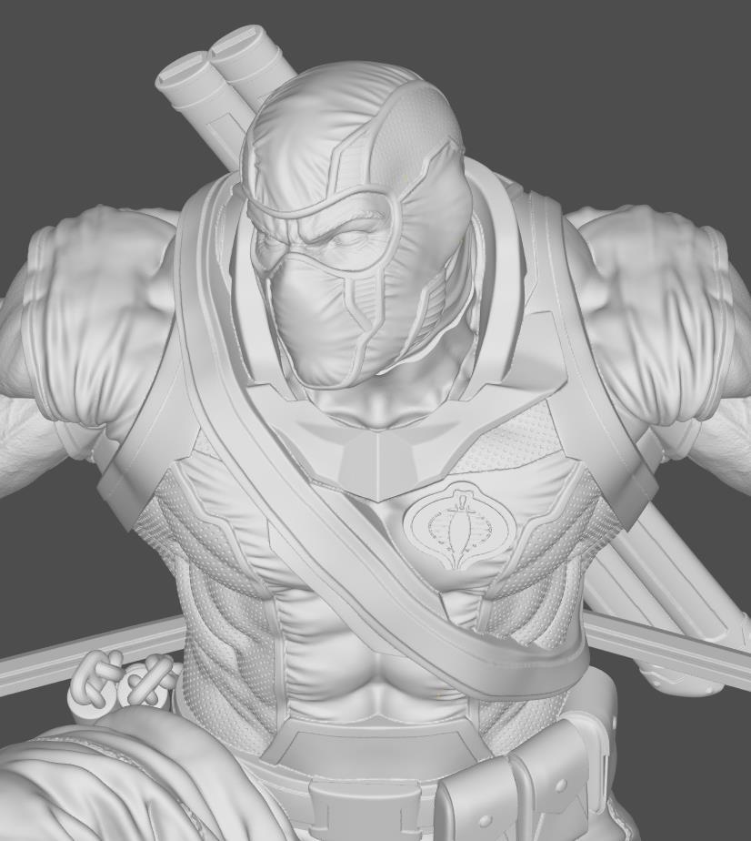 特种部队 白幽灵3D打印模型