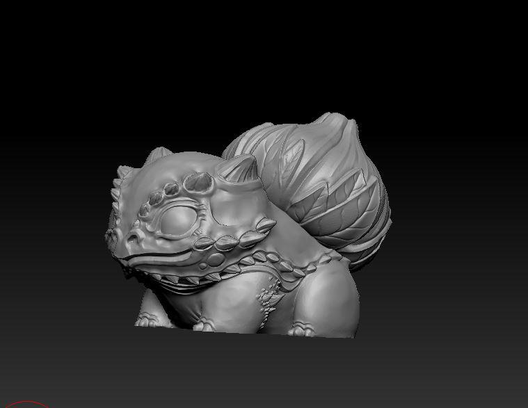 妙蛙种子-万圣节3D打印模型