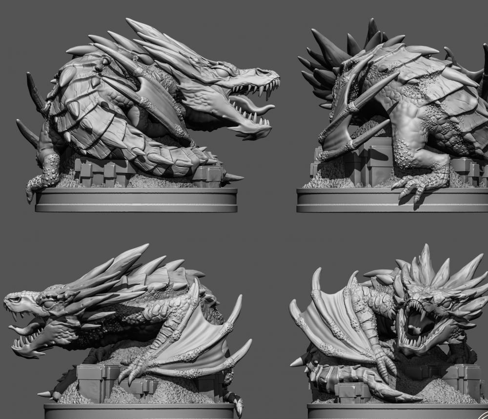 霍比特人-史矛革3D打印模型