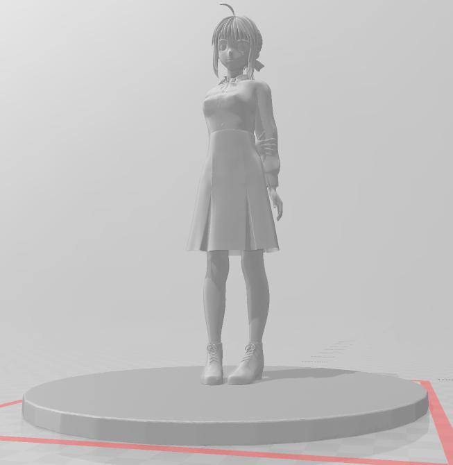 Fate 塞巴 日常服3D打印模型