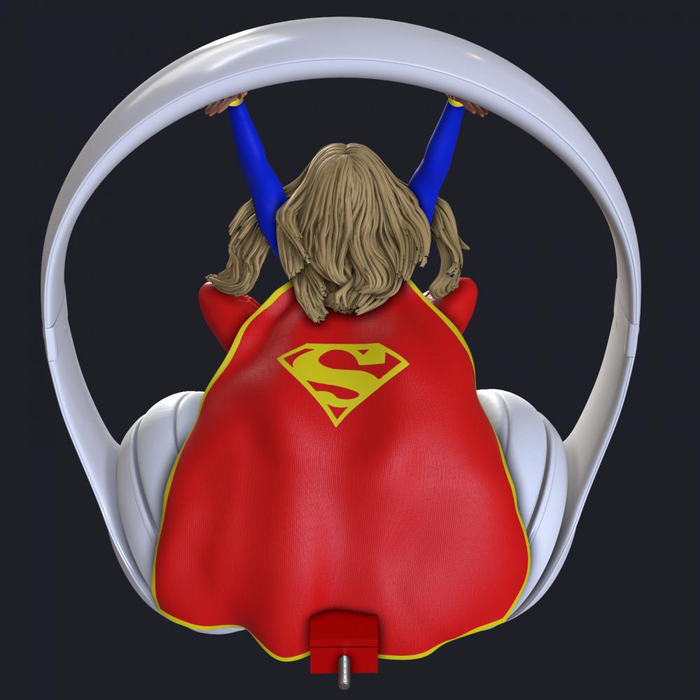 女超人耳机3D打印模型
