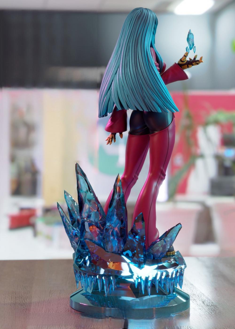 拳皇-库拉·戴尔蒙多3D打印模型