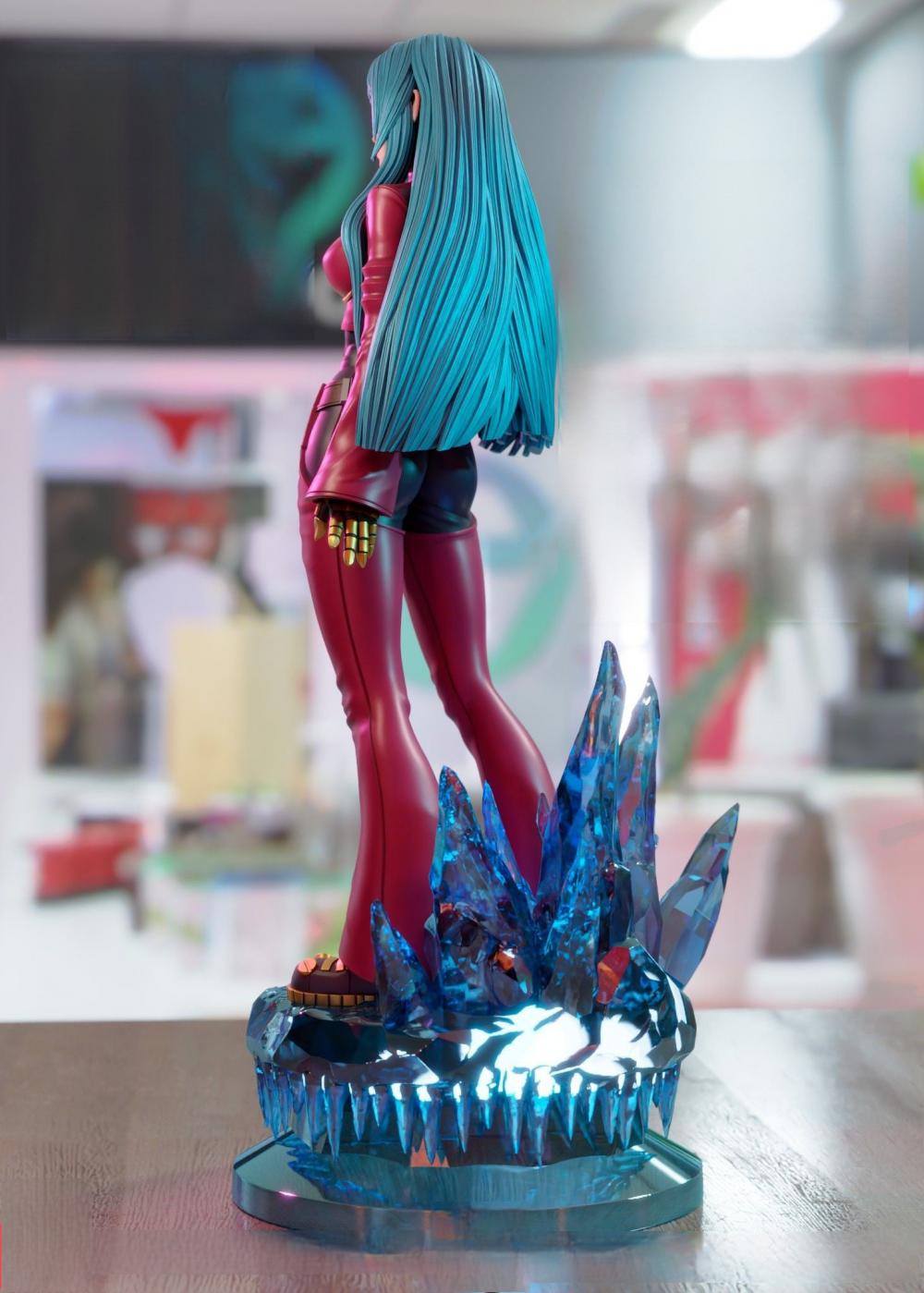 拳皇-库拉·戴尔蒙多3D打印模型