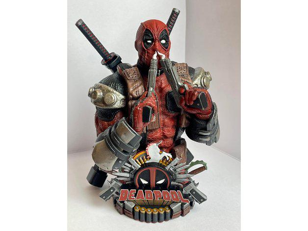 邪恶的漫威死侍3D打印模型