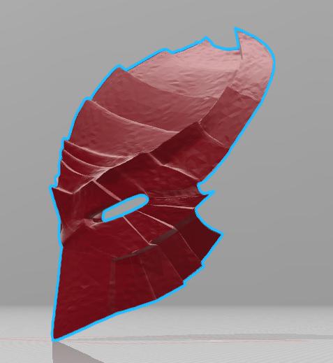 捕食者弓箭手面具3D打印模型