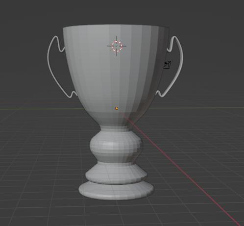 冠军奖杯3D打印模型