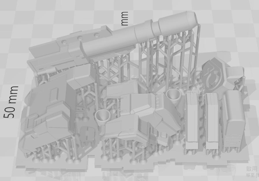 144比例EG元祖高达 FA-78改造件3D打印模型