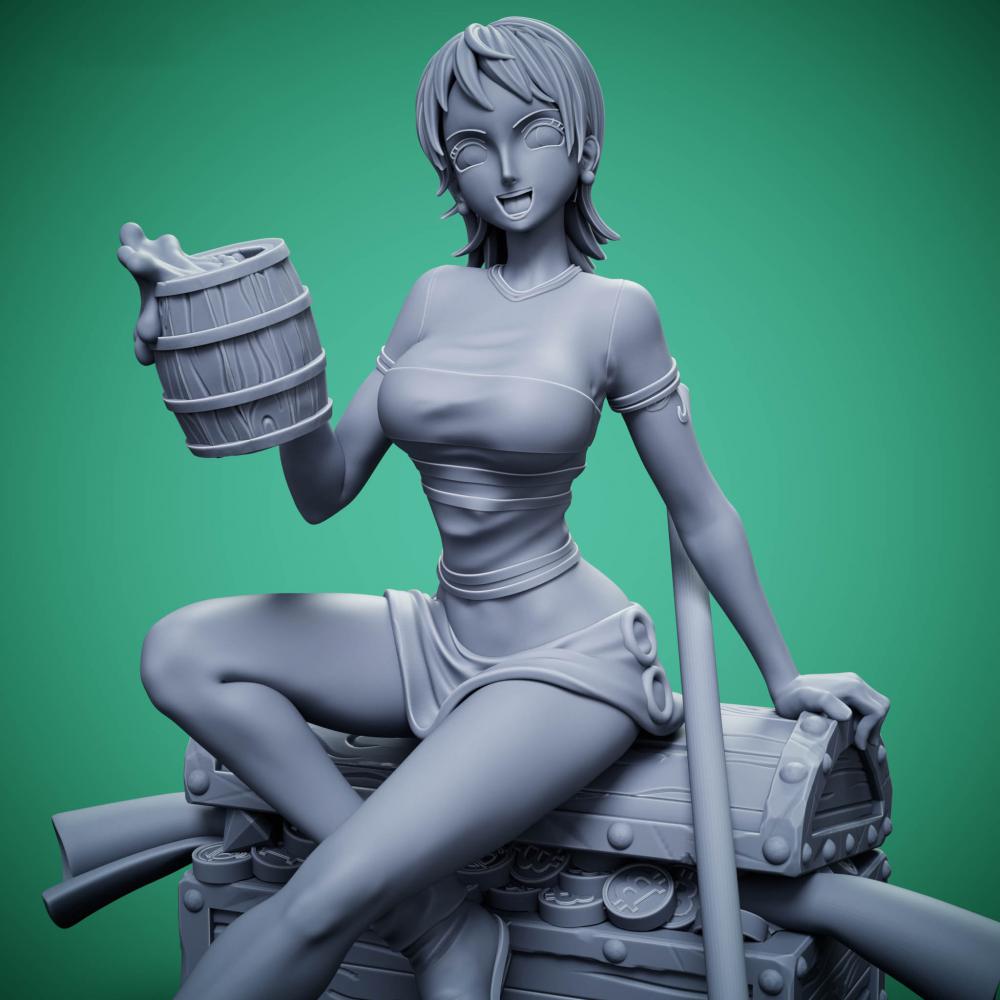 海贼王 娜米3D打印模型