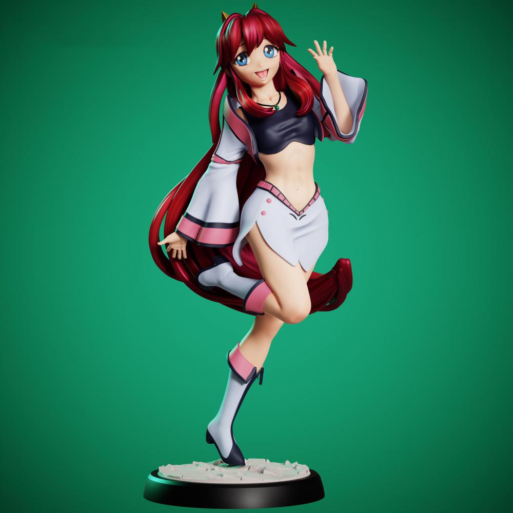 迪塔 美少女战士3D打印模型