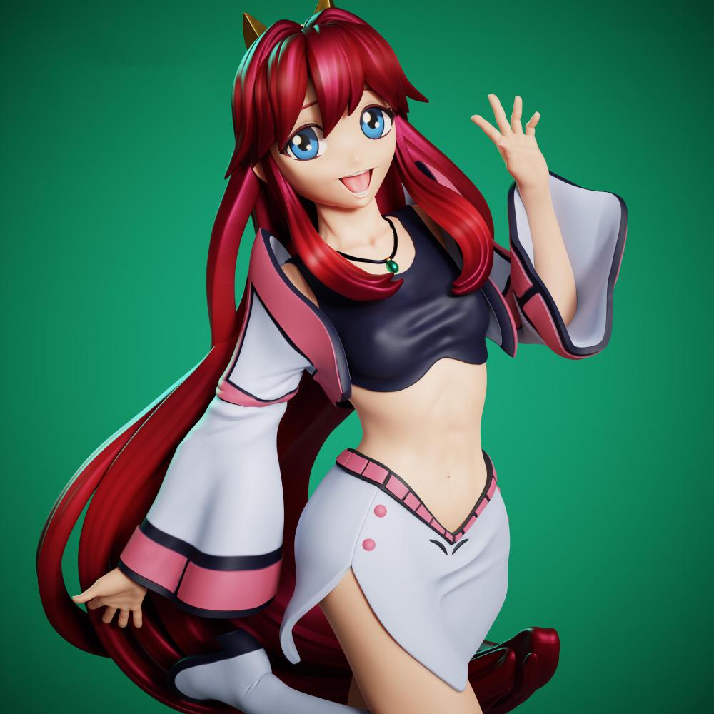 迪塔 美少女战士3D打印模型