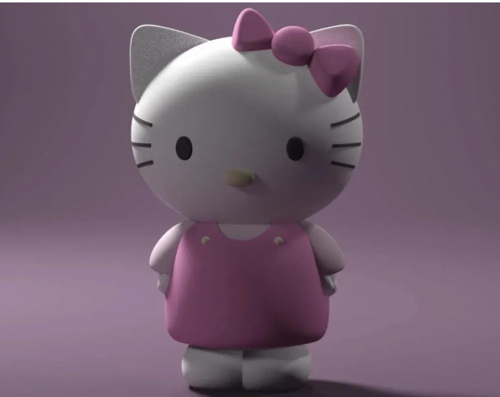 Hello Kitty3D打印模型