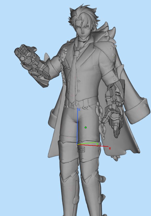 莱欧斯利3D打印模型